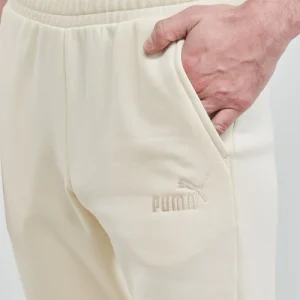 Puma ESS+ EMBROIDERY LOGO PANT Couleur Blanc Cassé vente pas cher en ligne 15