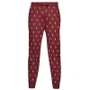 Polo Ralph Lauren JOGGER BOTTOM Couleur Bordeaux / Blanc mode pas chere 17