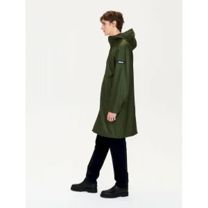 livraison la plus rapide Offres ❤️ Aigle Parka longue matière waterproof à capuche – Parka homme ⭐ 12