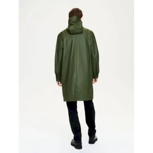 livraison la plus rapide Offres ❤️ Aigle Parka longue matière waterproof à capuche – Parka homme ⭐ 14