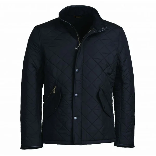 Sortie 😉 Barbour Powell Quilt – Veste homme 👏 solde en ligne 1