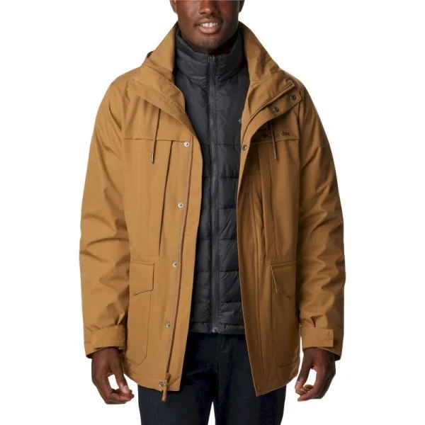 Budget ⭐ Columbia Stuart Island Interchange Jacket – Parka homme 💯 Paiement sécurisé 3