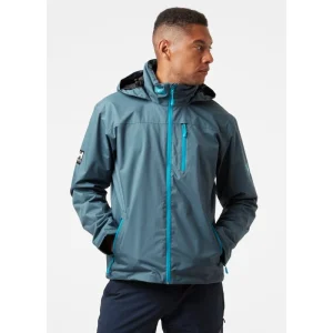 site pas cher De gros ✨ Helly Hansen Crew Hooded Midlayer Jacket – Veste imperméable homme ✨ 17