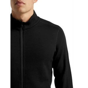 Offres ⌛ Icebreaker Elemental LS Zip – Polaire en laine mérinos homme I Hardloop ✨ marque pas cher 22