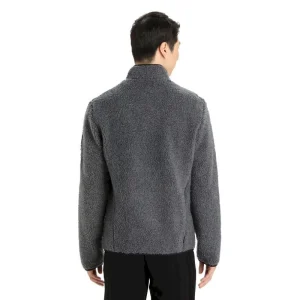 meilleure qualité Remise 🧨 Icebreaker RealFleece High Pile LS Zip – Polaire en laine mérinos homme 😍 14