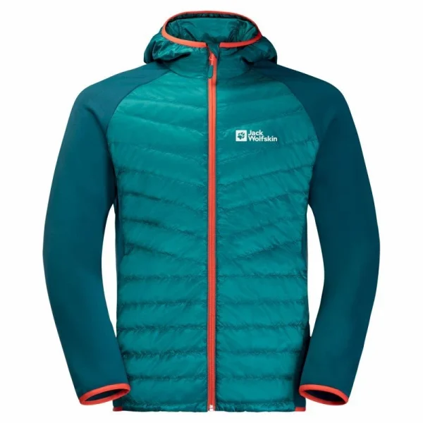 Réductions Offres 😉 Jack Wolfskin Routeburn Pro Hybrid – Veste coupe-vent homme ❤️ 1