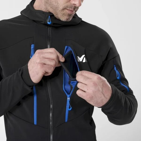 mode Bon marché 👍 Millet Pierra Ment Hoodie – Veste softshell homme ❤️ 4