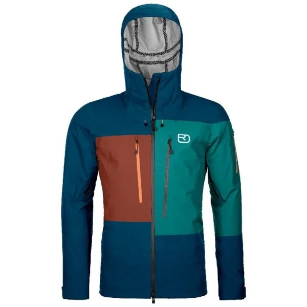 Vente flash 🌟 Ortovox 3L Deep Shell Jacket – Veste ski homme 🥰 vente chaude 5