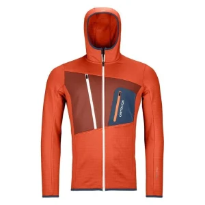 Offres 🧨 Ortovox Fleece Grid Hoody – Polaire homme 😀 Retour Facile et Gratuit 24