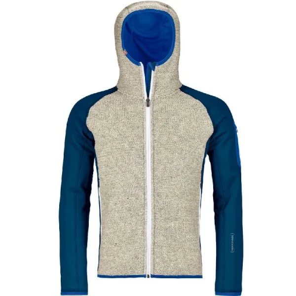 Coupon ⌛ Ortovox Fleece Plus Classic Knit Hoody – Polaire homme ❤️ aux meilleurs prix 4