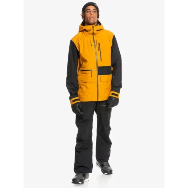 vente en ligne pas cher Budget 🎁 Quiksilver HLPRO S Carlson 3L Gore-Tex Jacket – Veste hardshell homme ✔️ 10