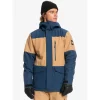 Pas Cher soldes France Tout neuf 🤩 Quiksilver Mission Block Jacket – Veste ski homme 🔥 13