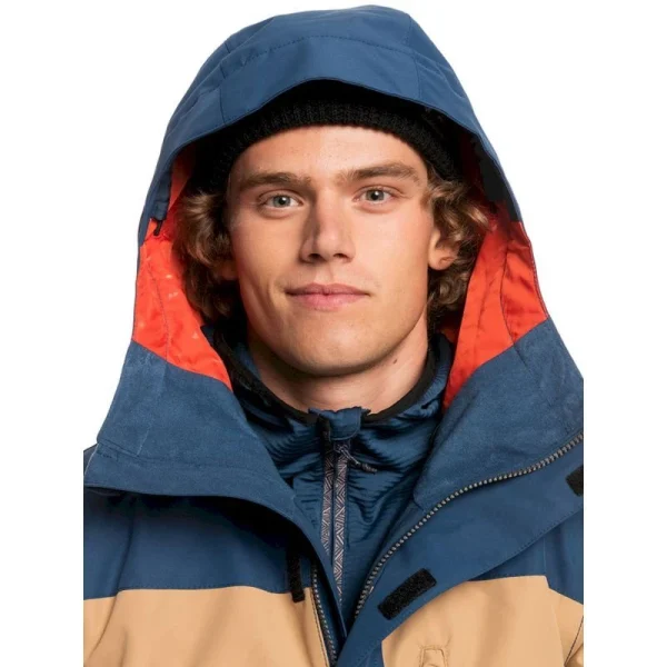 Pas Cher soldes France Tout neuf 🤩 Quiksilver Mission Block Jacket – Veste ski homme 🔥 7