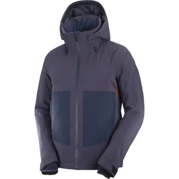 Meilleure vente 💯 Salomon Epic Jacket – Veste ski homme ❤️ pas cher marque 1